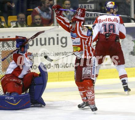 EBEL. Eishockey Bundesliga. KAC gegen  EC Red Bull Salzburg. HAGER Gregor (KAC), CIBULSKIS Oskars, PARISE Jordan (Salzburg). Klagenfurt, am 20.11.2008.
Foto: Kuess 

---
pressefotos, pressefotografie, kuess, qs, qspictures, sport, bild, bilder, bilddatenbank