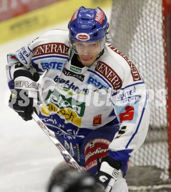 EBEL. Eishockey Bundesliga. EC Pasut VSV gegen EC Red Bull Salzburg. Thomas Raffl (VSV). Villach, am 14.12.2008.
Foto: Kuess 

---
pressefotos, pressefotografie, kuess, qs, qspictures, sport, bild, bilder, bilddatenbank