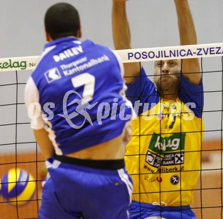 Volleyball. Challenge Cup. SK Aich/Dob gegen TV Amriswil (Schweiz). Bencic Martin (Aich). Prevalje, 16.12.2008.
Foto: Kuess

---
pressefotos, pressefotografie, kuess, qs, qspictures, sport, bild, bilder, bilddatenbank