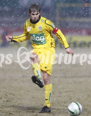 Fussball. Tipp3-Bundesliga. SK Austria Kelag Kaernten  gegen KSV Superfund. Manuel Weber (Austria Kaernten). Kapfenberg, 21.2.2009. 
Foto: Kuess

---
pressefotos, pressefotografie, kuess, qs, qspictures, sport, bild, bilder, bilddatenbank