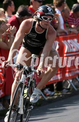 Ironman. Triathlon. Schwimmen, Radfahren, Laufen. Ironman Austria. Daniel Niederreiter (AUT). KLagenfurt, am 5.7.2009.
Foto: Kuess

---
pressefotos, pressefotografie, kuess, qs, qspictures, sport, bild, bilder, bilddatenbank