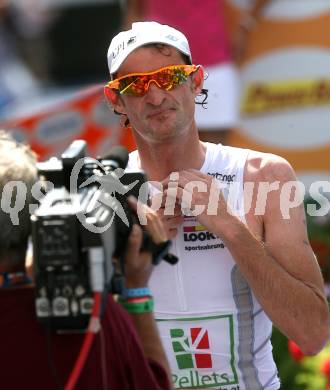 Ironman. Triathlon. Schwimmen, Radfahren, Laufen. Ironman Austria. Hannes Hempel (AUT).  KLagenfurt, am 5.7.2009.
Foto: Kuess
---
pressefotos, pressefotografie, kuess, qs, qspictures, sport, bild, bilder, bilddatenbank
