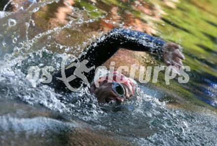 Ironman. Triathlon. Schwimmen, Radfahren, Laufen. Christian Tammegger (AUT). Klagenfurt, am 5.7.2009.
Foto: Kuess

---
pressefotos, pressefotografie, kuess, qs, qspictures, sport, bild, bilder, bilddatenbank