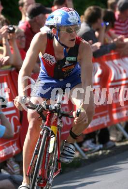 Ironman. Triathlon. Schwimmen, Radfahren, Laufen. Ironman Austria. Ernst Moser (AUT). KLagenfurt, am 5.7.2009.
Foto: Kuess

---
pressefotos, pressefotografie, kuess, qs, qspictures, sport, bild, bilder, bilddatenbank