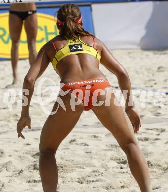 Beachvolleyball Grand Slam. Franca Larissa (BRA). Klagenfurt, am 1.8.2009.
Foto: Kuess
---
pressefotos, pressefotografie, kuess, qs, qspictures, sport, bild, bilder, bilddatenbank