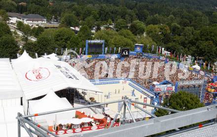 Beachvolleyball Grand Slam. Blick auf den Center Court. Klagenfurt, am 1.8.2009.
Foto: Kuess
---
pressefotos, pressefotografie, kuess, qs, qspictures, sport, bild, bilder, bilddatenbank