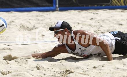 Beachvolleyball Grand Slam. Alexander Horst (AUT). KLagenfurt, am 1.8.2009.
Foto: Kuess
---
pressefotos, pressefotografie, kuess, qs, qspictures, sport, bild, bilder, bilddatenbank