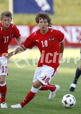 Fussball Laenderspiel U19 Oesterreich gegen Slowenien. Marcel Buechel (Oesterreich). St. Veit, am 8.9.2009.
Foto: Kuess
---
pressefotos, pressefotografie, kuess, qs, qspictures, sport, bild, bilder, bilddatenbank