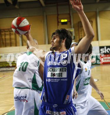 ABL. Basketball Bundesliga. Kelag Woerthersee Piraten gegen Swans Gmunden. Dan Oppland (Gmunden). Klagenfurt, am 10.10.2009.
Foto: Kuess
---
pressefotos, pressefotografie, kuess, qs, qspictures, sport, bild, bilder, bilddatenbank