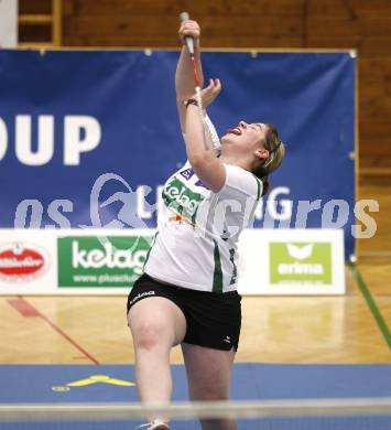 Badminton Bundesliga. ASKOE Kelag Kaernten gegen BSC70 Linz. Belinda Heber (Kaernten). Klagenfurt, am 25.10.2009.
Foto: Kuess
---
pressefotos, pressefotografie, kuess, qs, qspictures, sport, bild, bilder, bilddatenbank