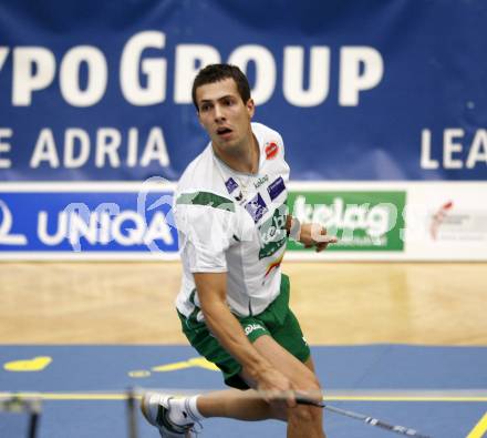 Badminton Bundesliga. ASKOE Kelag Kaernten gegen BSC70 Linz. Krassimir Jankov (Kaernten). Klagenfurt, am 25.10.2009.
Foto: Kuess
---
pressefotos, pressefotografie, kuess, qs, qspictures, sport, bild, bilder, bilddatenbank