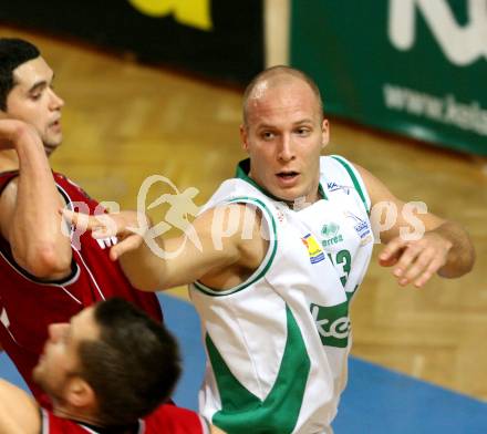 Basketball Bundesliga. Woerthersee Piraten gegen WBC Kraftwerk Wels. Davor Sattler (Piraten). Klagenfurt, am 31.10.2009.
Foto: Kuess

---
pressefotos, pressefotografie, kuess, qs, qspictures, sport, bild, bilder, bilddatenbank