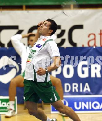 Badminton Bundesliga. ASKOE Kelag Kaernten gegen BSC70 Linz. Krassimir Jankov (Kaernten). Klagenfurt, am 25.10.2009.
Foto: Kuess
---
pressefotos, pressefotografie, kuess, qs, qspictures, sport, bild, bilder, bilddatenbank