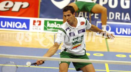 Badminton Bundesliga. ASKOE Kelag Kaernten gegen BSC70 Linz. Krassimir Jankov (Kaernten). Klagenfurt, am 25.10.2009.
Foto: Kuess
---
pressefotos, pressefotografie, kuess, qs, qspictures, sport, bild, bilder, bilddatenbank