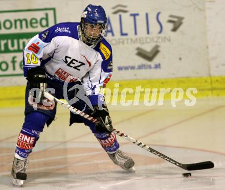 Eishockey U20 Meisterschaft. KAC gegen VSV. Michael Koefeler (VSV). Klagenfurt am 4.11.2009
Foto: Kuess
---
pressefotos, pressefotografie, kuess, qs, qspictures, sport, bild, bilder, bilddatenbank