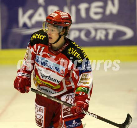 Eishockey U20 Meisterschaft. KAC gegen VSV. Silvio Jakobitsch (KAC). Klagenfurt am 4.11.2009
Foto: Kuess
---
pressefotos, pressefotografie, kuess, qs, qspictures, sport, bild, bilder, bilddatenbank