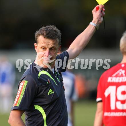 Fussball Kaerntner Liga. SK Treibach gegen SK St. Andrae/Lavanttal. Schiedsrichter Johann Reinwald. Treibach, am 26.10.2009.
Foto: Kuess
---
pressefotos, pressefotografie, kuess, qs, qspictures, sport, bild, bilder, bilddatenbank