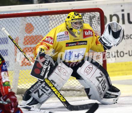 EBEL. Eishockey Bundesliga. KAC gegen EV Vienna Capitals. Frederic Cassivi (Vienna). Klagenfurt, am 13.11.2009.
Foto: Kuess 

---
pressefotos, pressefotografie, kuess, qs, qspictures, sport, bild, bilder, bilddatenbank