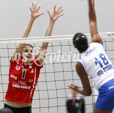 Volleyball. CEV - Cup. ATSC Wildcats gegen Clube Desportivo Ribeirense. Kristina Fabris (Wildcats). Klagenfurt, 2.12.2009.
Foto: Kuess 


---
pressefotos, pressefotografie, kuess, qs, qspictures, sport, bild, bilder, bilddatenbank