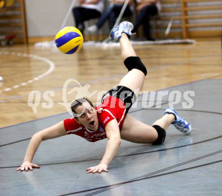 Volleyball. CEV - Cup. ATSC Wildcats gegen Clube Desportivo Ribeirense. Sophie Wallner (Wildcats). Klagenfurt, 2.12.2009.
Foto: Kuess 


---
pressefotos, pressefotografie, kuess, qs, qspictures, sport, bild, bilder, bilddatenbank