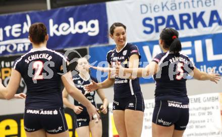 Volleyball MEVZA. ATSC Wildcats gegen Bratislava. Jubel (Wildcats). Klagenfurt, 12.12.2009
Foto: Kuess

---
pressefotos, pressefotografie, kuess, qs, qspictures, sport, bild, bilder, bilddatenbank