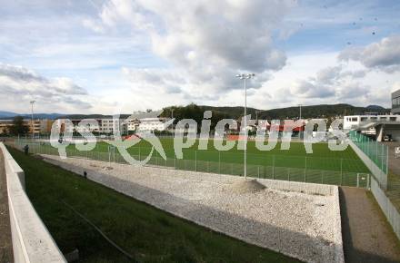 Fussball. Sportstaette, Sportstaetten. Trainingsplatz SK Austria Kaernten. Hypo Group Arena. Klagenfurt, am 14.10.2009.
Foto: Nadja Kuess
---
pressefotos, pressefotografie, kuess, qs, qspictures, sport, bild, bilder, bilddatenbank