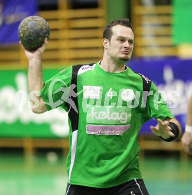 Handball Bundesliga. HC Kelag Kaernten gegen Sportunion Edelweiss Linz. Patrick Jochum (HCK). Klagenfurt, am 6.2.2010.
Foto: Kuess
---
pressefotos, pressefotografie, kuess, qs, qspictures, sport, bild, bilder, bilddatenbank