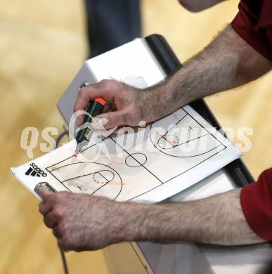 Basketball Bundesliga. Woerthersee Piraten gegen Oberwart Gunners. Trainer Nenad Videka (Piraten).  Klagenfurt, 20.2.2010.
Foto:  Kuess

---
pressefotos, pressefotografie, kuess, qs, qspictures, sport, bild, bilder, bilddatenbank