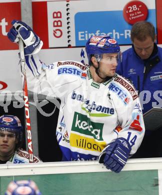 EBEL. Eishockey Bundesliga. EC Pasut VSV gegen Graz 99ers. Robert Nathan Di Casmirro (VSV). Villach, am 15.1.2010.
Foto: Kuess 


---
pressefotos, pressefotografie, kuess, qs, qspictures, sport, bild, bilder, bilddatenbank