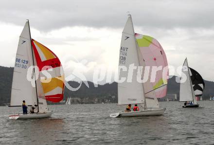 Segeln. Kaerntner Landesmeisterschaft. Klasse Dyas.  Dellach, am 8.5.2010.
Foto: Kuess
---
pressefotos, pressefotografie, kuess, qs, qspictures, sport, bild, bilder, bilddatenbank