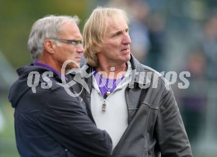 Fussball Regionalliga. SAK gegen SK Austria Klagenfurt. Trainer Walter Schoppitsch, Helmut Koenig (Austria). Klagenfurt, am 16.10.2010.
Foto: Kuess
---
pressefotos, pressefotografie, kuess, qs, qspictures, sport, bild, bilder, bilddatenbank