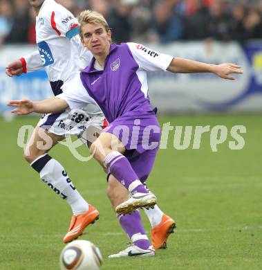 Fussball Regionalliga. SAK gegen SK Austria Klagenfurt. Peter Pucker (Austria). Klagenfurt, am 16.10.2010.
Foto: Kuess
---
pressefotos, pressefotografie, kuess, qs, qspictures, sport, bild, bilder, bilddatenbank