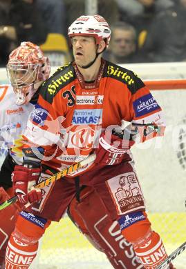 EBEL. Eishockey Bundesliga. KAC gegen HK Acroni Jesenice. Jeff Shantz (KAC). Klagenfurt, am 10.10.2010.
Foto: Kuess 

---
pressefotos, pressefotografie, kuess, qs, qspictures, sport, bild, bilder, bilddatenbank