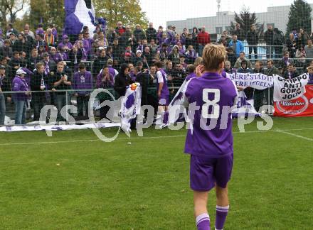 Fussball Regionalliga. SAK gegen SK Austria Klagenfurt. Fans (Austria). Klagenfurt, am 16.10.2010.
Foto: Kuess
---
pressefotos, pressefotografie, kuess, qs, qspictures, sport, bild, bilder, bilddatenbank