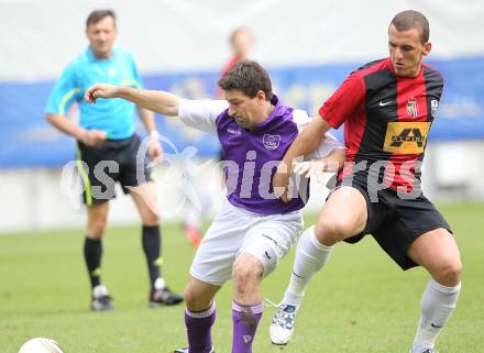 Fussball. Regionalliga. SK Austria Klagenfurt gegen LASK Juniors. Christian Sablatnig, (Klagenfurt), Qerim Idrizaj (LASK). Klagenfurt, 23.10.2010.
Foto: Kuess
---
pressefotos, pressefotografie, kuess, qs, qspictures, sport, bild, bilder, bilddatenbank