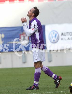 Fussball. Regionalliga. SK Austria Klagenfurt gegen LASK Juniors. Matthias Dollinger (Klagenfurt). Klagenfurt, 23.10.2010.
Foto: Kuess
---
pressefotos, pressefotografie, kuess, qs, qspictures, sport, bild, bilder, bilddatenbank