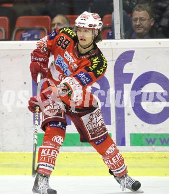 EBEL. Eishockey Bundesliga. KAC gegen Alba Volan SAPA Fehervar AV19. Raphael Herburger (KAC). Klagenfurt, am 26.10.2010.
Foto: Kuess 

---
pressefotos, pressefotografie, kuess, qs, qspictures, sport, bild, bilder, bilddatenbank