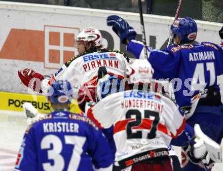 EBEL. Eishockey Bundesliga. VSV gegen KAC. Torjubel Markus Pirmann (KAC). Villach, am 29.10.2010.
Foto: Nadja Kuess 

---
pressefotos, pressefotografie, kuess, qs, qspictures, sport, bild, bilder, bilddatenbank