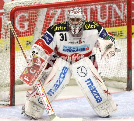 EBEL. Eishockey Bundesliga. VSV gegen KAC. Andy Chiodo (KAC). Villach, am 29.10.2010.
Foto: Kuess 

---
pressefotos, pressefotografie, kuess, qs, qspictures, sport, bild, bilder, bilddatenbank