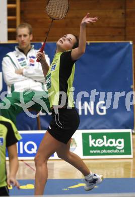 Badminton Bundesliga. ASKOE Kelag Kaernten gegen ASV Pressbaum.  Stasa Poznanovic (Kaernten). Klagenfurt, am 30.10.2010.
Foto: Kuess
---
pressefotos, pressefotografie, kuess, qs, qspictures, sport, bild, bilder, bilddatenbank