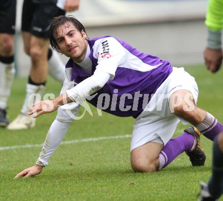 Fussball. Regionalliga. SK Austria Klagenfurt gegen Sturm Graz Amateure. Helmut Koenig (Klagenfurt). Klagenfurt, 7.11.2010. 
Foto: Kuess

---
pressefotos, pressefotografie, kuess, qs, qspictures, sport, bild, bilder, bilddatenbank