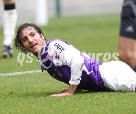 Fussball. Regionalliga. SK Austria Klagenfurt gegen Sturm Graz Amateure. Helmut Koenig (Klagenfurt). Klagenfurt, 7.11.2010. 
Foto: Kuess

---
pressefotos, pressefotografie, kuess, qs, qspictures, sport, bild, bilder, bilddatenbank