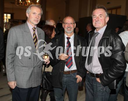 Fussball. Regionalliga. 40-Jahr Feier SAK. Danilo Prusnik, Josef Fera, Jozko Wrolich. Klagenfurt, am 20.11.2010.
Foto: Kuess
---
pressefotos, pressefotografie, kuess, qs, qspictures, sport, bild, bilder, bilddatenbank