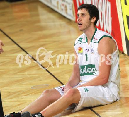 Basketball Bundesliga. Woerthersee Piraten gegen BC Vienna.  Erik Rhinehart (Piraten). 
Klagenfurt, 21.11.2010.
Foto:  Kuess

---
pressefotos, pressefotografie, kuess, qs, qspictures, sport, bild, bilder, bilddatenbank