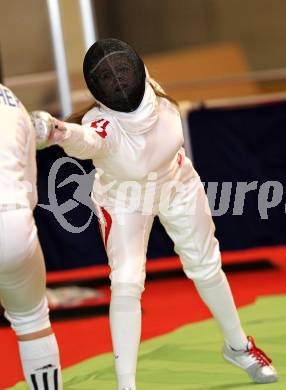 Fechten. Europameisterschaft Kadetten. Katharina Schmedler. Klagenfurt, am 24.2.2011.
Foto: Kuess
---
pressefotos, pressefotografie, kuess, qs, qspictures, sport, bild, bilder, bilddatenbank