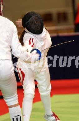 Fechten. Europameisterschaft Kadetten. Katharina Schmedler. Klagenfurt, am 24.2.2011.
Foto: Kuess
---
pressefotos, pressefotografie, kuess, qs, qspictures, sport, bild, bilder, bilddatenbank