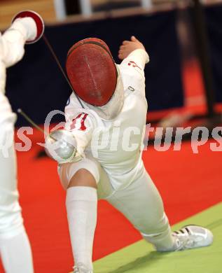Fechten. Europameisterschaft Kadetten.  Lukas Puchacher. Klagenfurt, am 24.2.2011.
Foto: Kuess
---
pressefotos, pressefotografie, kuess, qs, qspictures, sport, bild, bilder, bilddatenbank