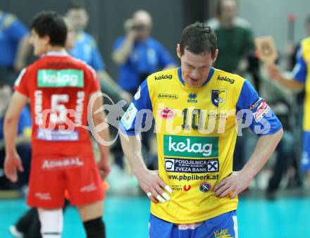Volleyball. SK Aich/Dob gegen Hypo Tirol. Nejc Pusnik (Aich/Dob). Klagenfurt, 7.4.2011.
Foto: Kuess

---
pressefotos, pressefotografie, kuess, qs, qspictures, sport, bild, bilder, bilddatenbank