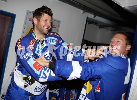 EBEL. Eishockey Bundesliga. Training VSV.  Craig Weller, Lynn Loyns. Villach, am 8.8.2011.
Foto: Kuess
---
pressefotos, pressefotografie, kuess, qs, qspictures, sport, bild, bilder, bilddatenbank