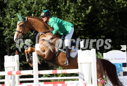 Reiten. Kaerntner Landesmeisterschaften. Dieter Koefler auf Golden Gun. Reifnitz, am 14.8.2011.
Foto: Kuess
---
pressefotos, pressefotografie, kuess, qs, qspictures, sport, bild, bilder, bilddatenbank